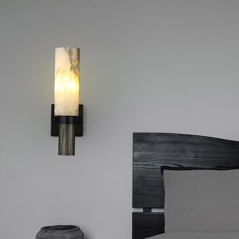 Ösedum Ember Copper & Marble Wall Light