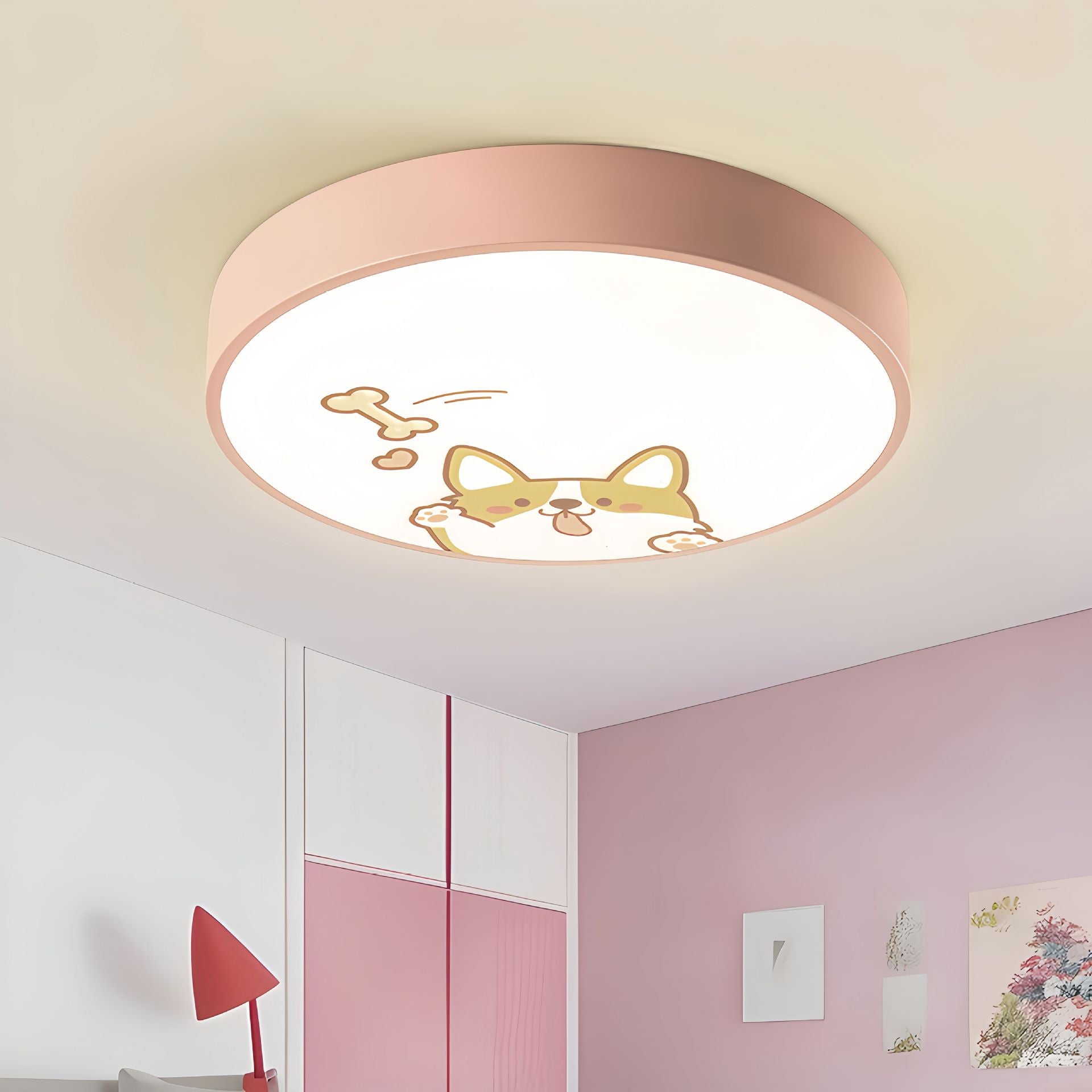 LED Ceiling Lamp | Energy-Efficient Flush Mount | Bedroom Kitchen Living Room
