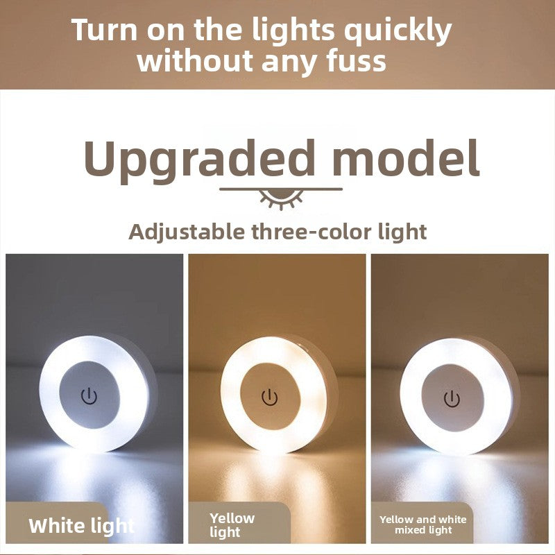 Rechargeable Sleep Night Light | Warm Glow Energy-Saving Lamp | Bedroom Nursery