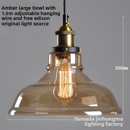 Retro Glass Globe Chandelier | Creative Hanging Pendant Light | Dining Room Cafe Bar