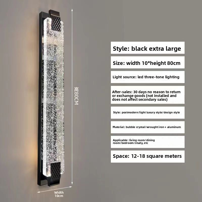 Waterproof Crystal LED Wall Light for Indoor Outdoor Use