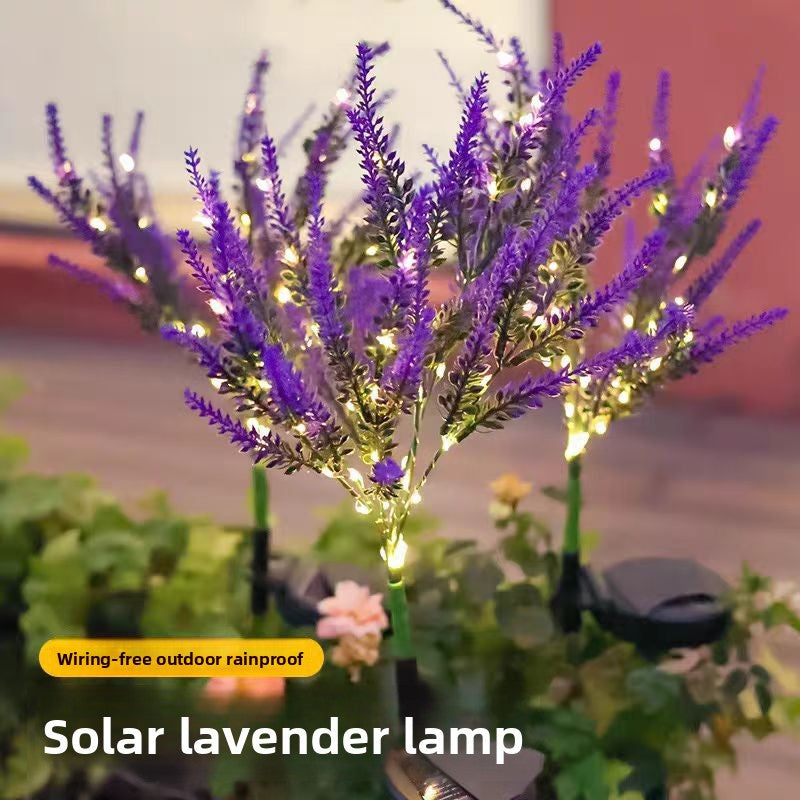 Solar LED Hydrangea Garden Light