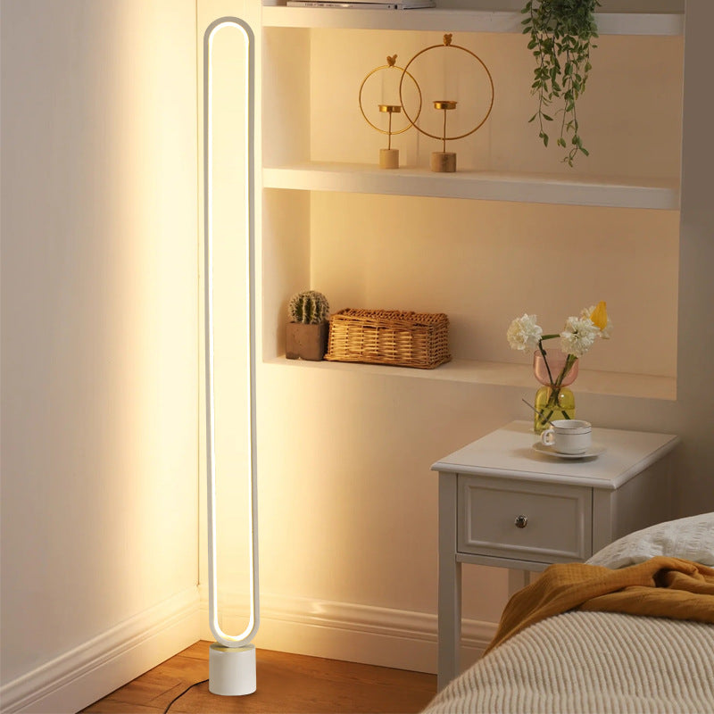 Smart LED Floor Lamp | Remote & Voice Control | Minimalist Living Room Bedroom