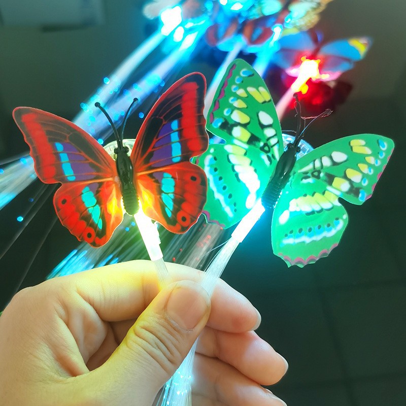 Toy fake hair, fiber optic hairpin braid