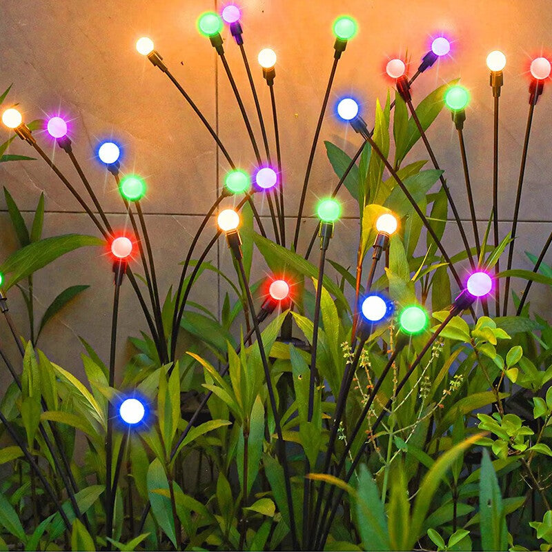 Solar lawn lights