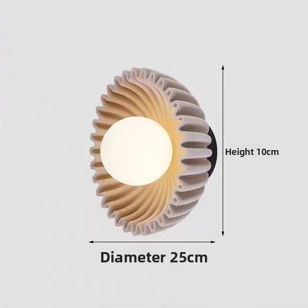Minimalist Industrial LED Wall Light
