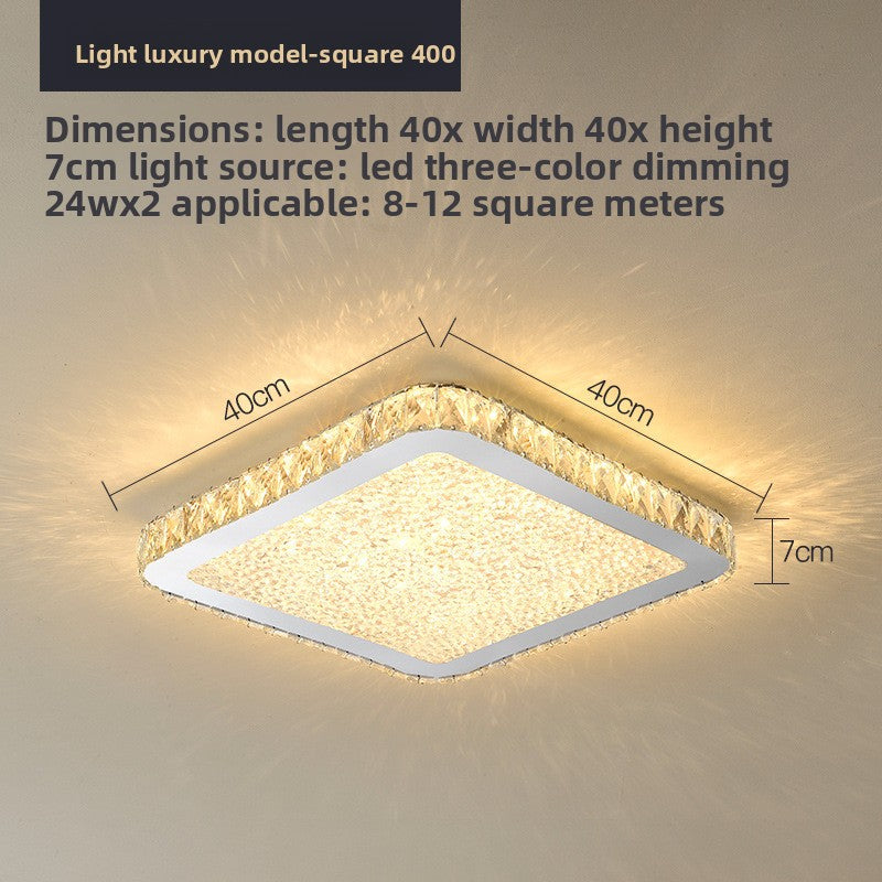 Modern LED Light Fixture | Versatile Ceiling Mount | Living Room Hallway Bedroom