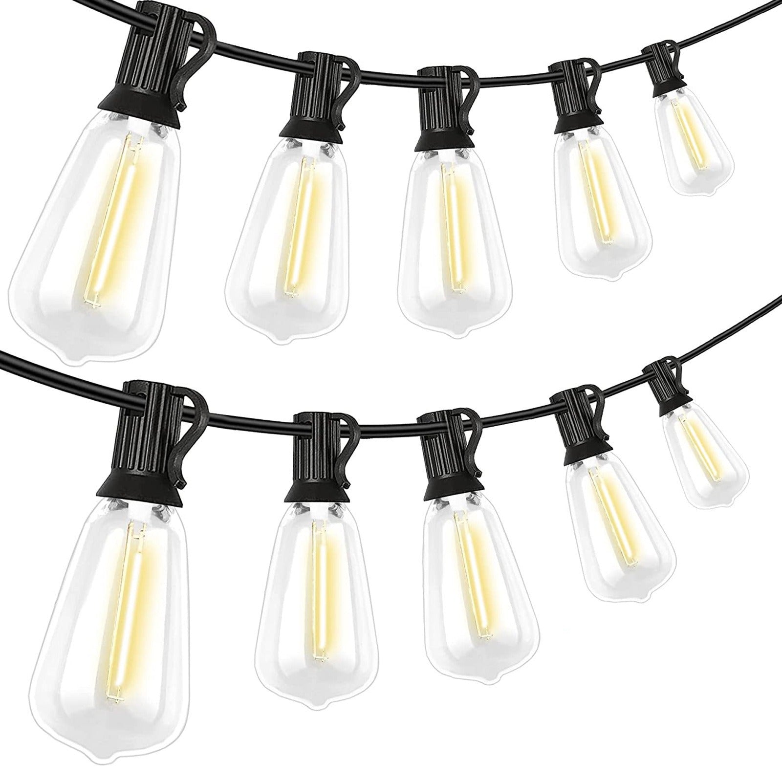 Solar Bubble Ball String Lights | Outdoor Garden Fairy Lights | Patio Party Decor