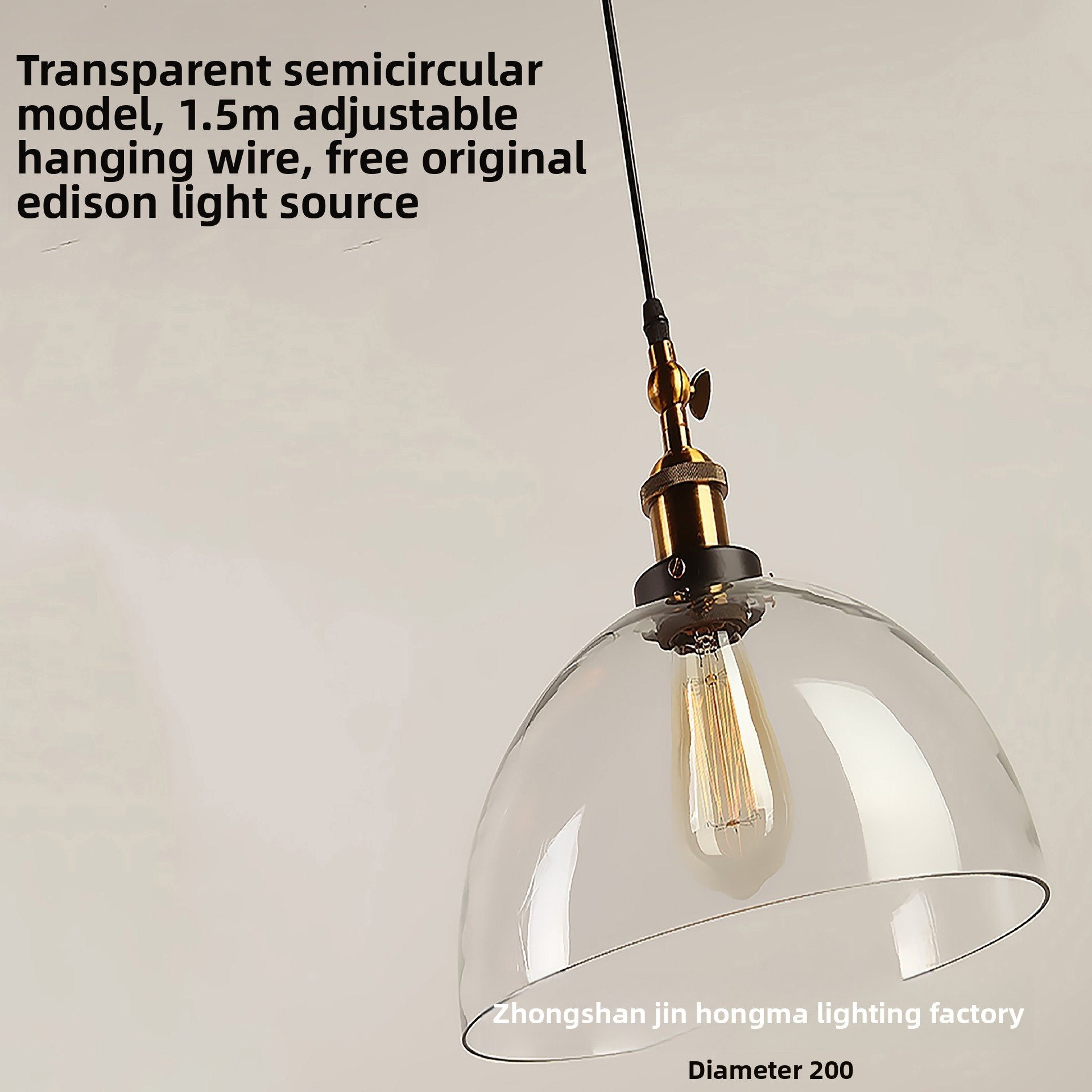 Retro Glass Globe Chandelier | Creative Hanging Pendant Light | Dining Room Cafe Bar