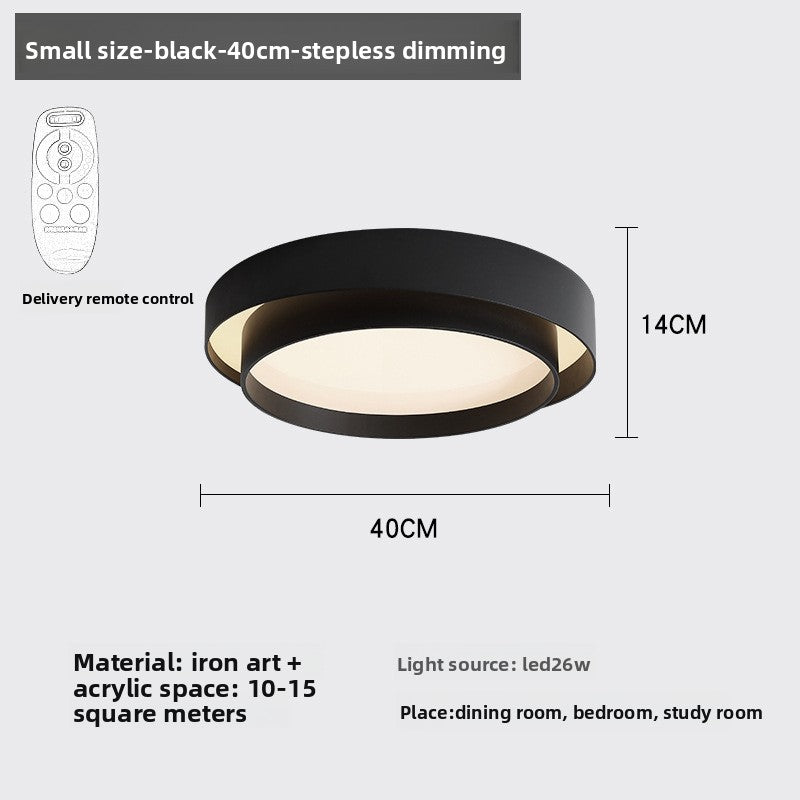 Square LED Ceiling Light | Dimmable Flush Mount Panel Lamp | Bedroom Office Living Room
