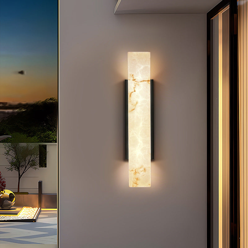Imitation Marble Waterproof Outdoor Wall Light