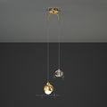 Modern Crystal Bedroom Chandelier | Light Luxury LED Ceiling Pendant | Living Room Statement Light