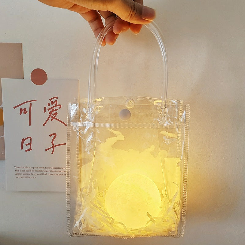 Moon Planet Night Light for Bedroom Desktop Decoration