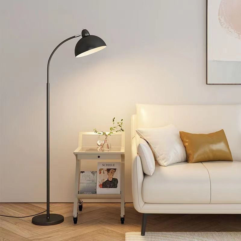 Scandinavian LED Floor Lamp | Eye-Care Standing Light | Minimalist Reading Lamp for Living Room