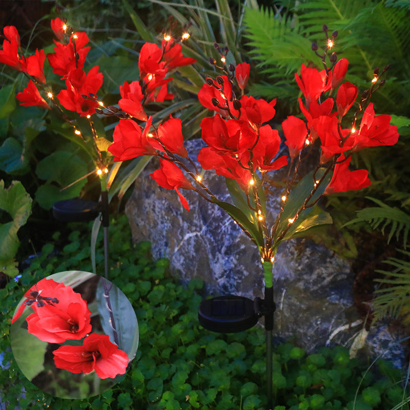 Solar LED Hydrangea Garden Light