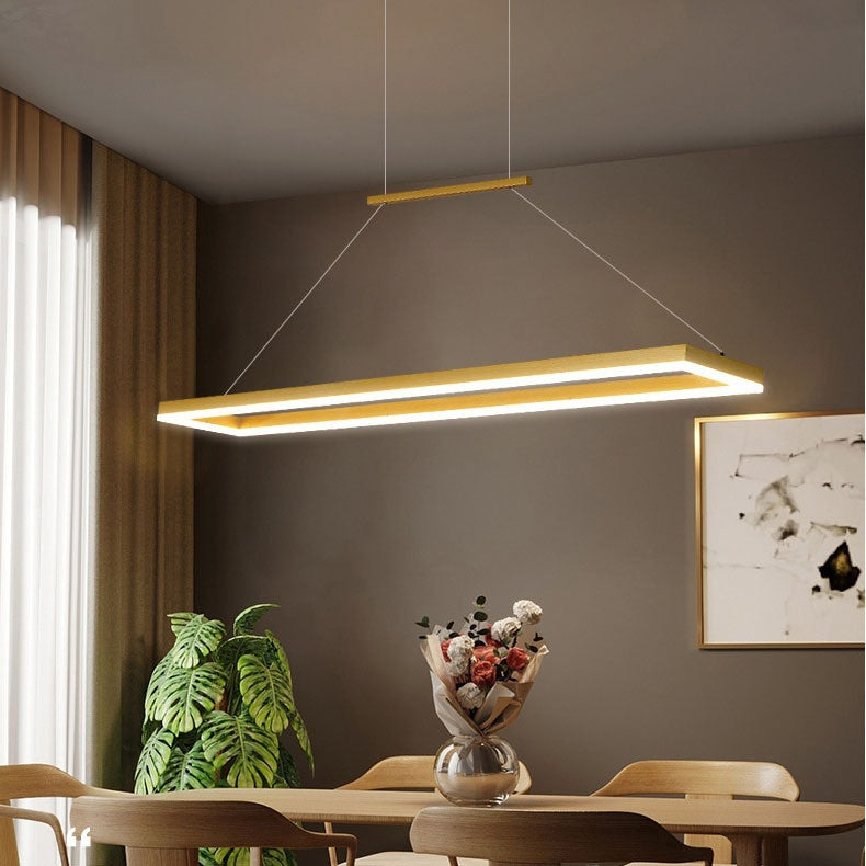 Nordic Minimalist LED Pendant Light | Scandinavian Hanging Lamp | Dining Room Kitchen