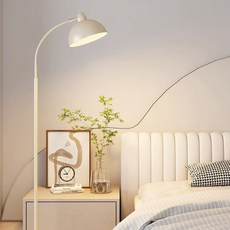 Scandinavian LED Floor Lamp | Eye-Care Standing Light | Minimalist Reading Lamp for Living Room