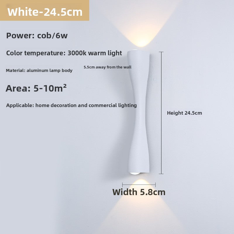 Adjustable Dual Head Wall Lamp