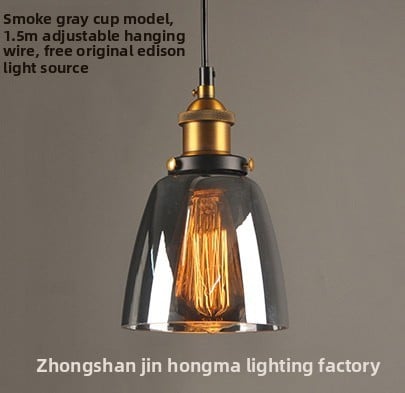 Retro Glass Globe Chandelier | Creative Hanging Pendant Light | Dining Room Cafe Bar