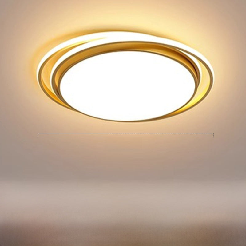 Minimalist LED Ceiling Light | Gourd-Shaped Flush Mount Lamp | Living Room Bedroom