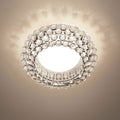 Circular Creative Art LED Ceiling Lamp | Abstract Geometric Pendant | Living Room Office