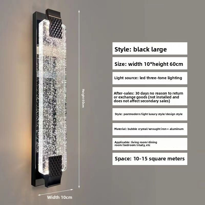 Waterproof Crystal LED Wall Light for Indoor Outdoor Use