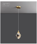 Crystal Chandelier | Light Luxury Dining Room Pendant | Modern Hanging & Ceiling Mount Design