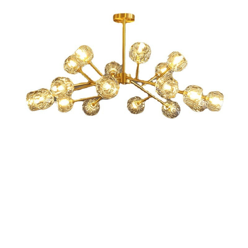 Crystal Ball Chandelier — Modern Luxury Living Room Pendant Light