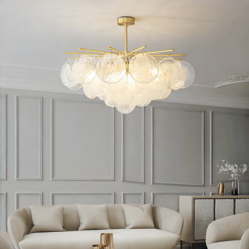 Modern Crystal Glass Chandelier