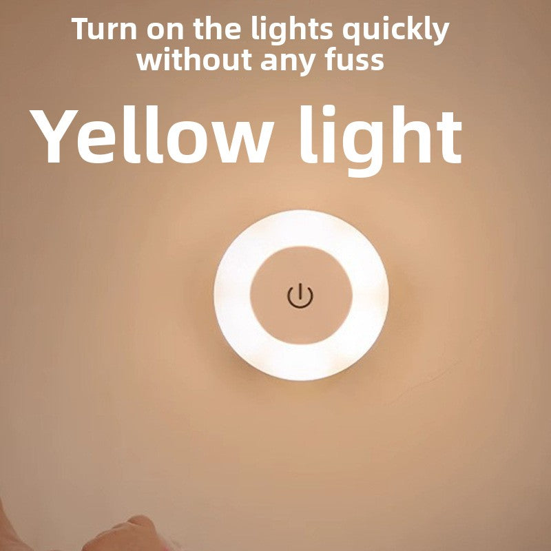 Rechargeable Sleep Night Light | Warm Glow Energy-Saving Lamp | Bedroom Nursery