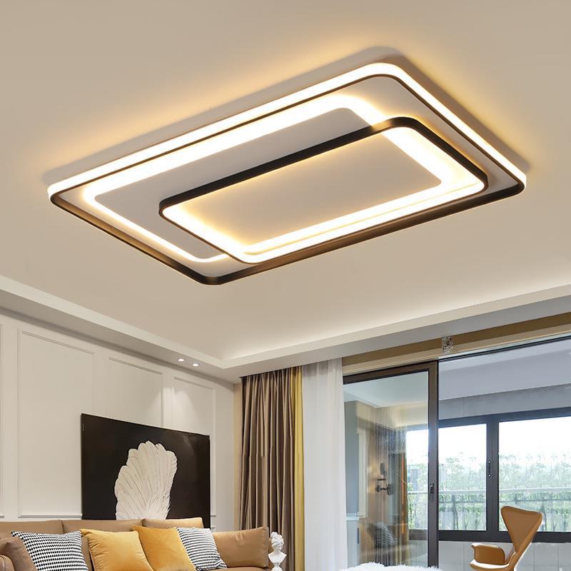 Modern LED Ceiling Light | Dimmable Smart Lamp | Living Room Bedroom Dining Room