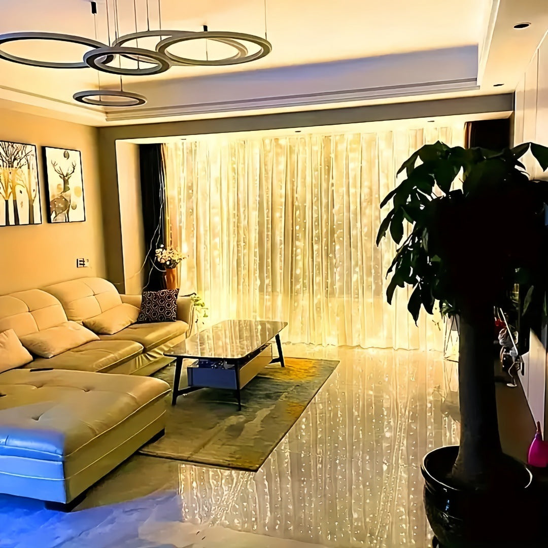 LED copper wire lamp curtain light
