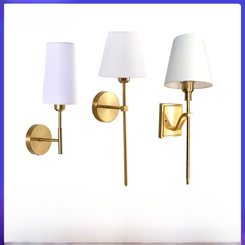 Dimmable Wireless Wall Lamp with Remote Control
