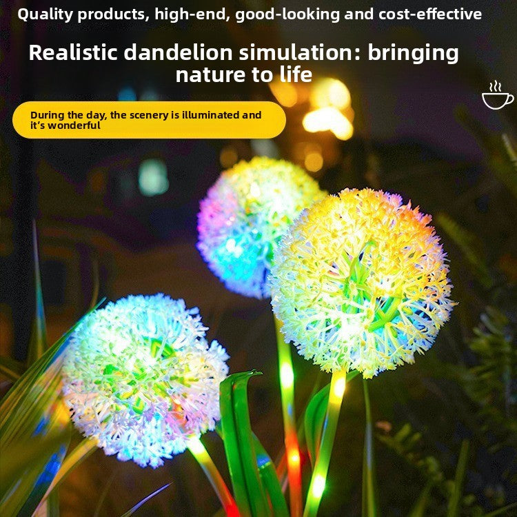 Solar LED Hydrangea Garden Light