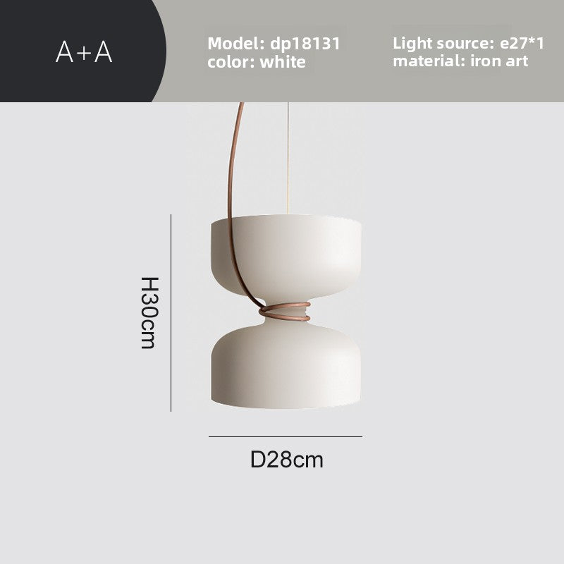Nordic Minimalist Pendant Light | Scandinavian Hanging Lamp | Dining Room Kitchen Island