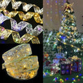 Christmas decoration ribbons