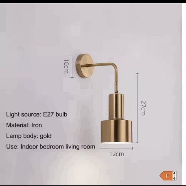 Minimalist Nordic LED Wall Lamp | Modern Sconce for Bedroom Hallway | Affordable Luxury Lighting