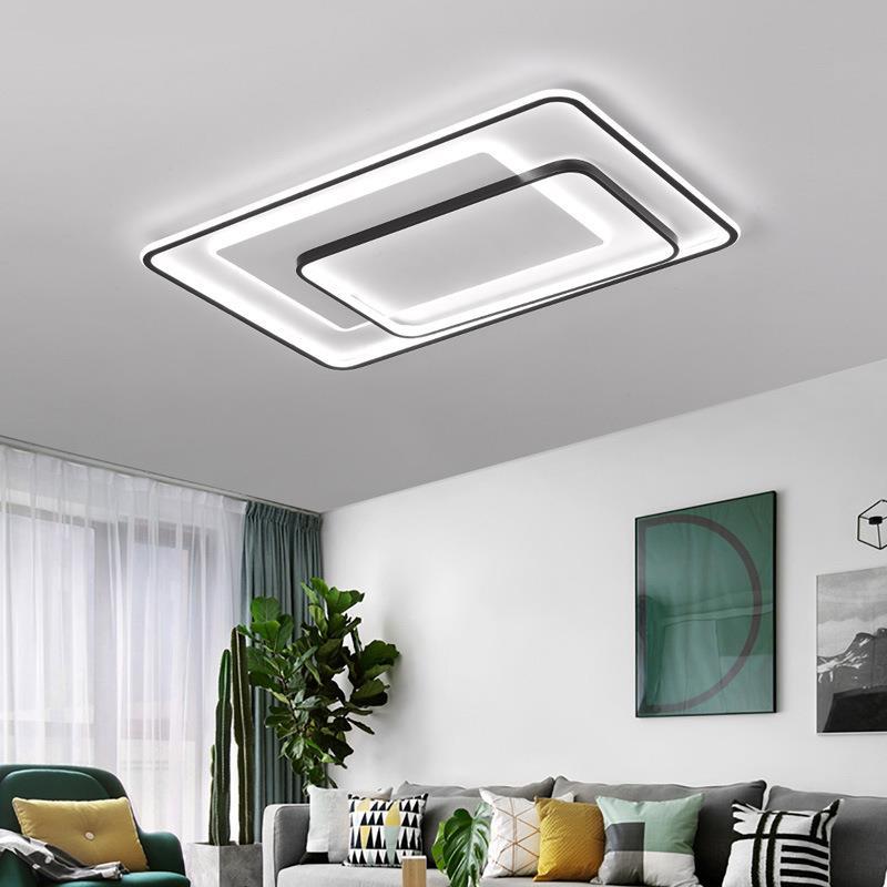 Modern LED Ceiling Light | Dimmable Smart Lamp | Living Room Bedroom Dining Room