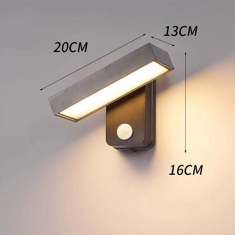 Outdoor waterproof wall light