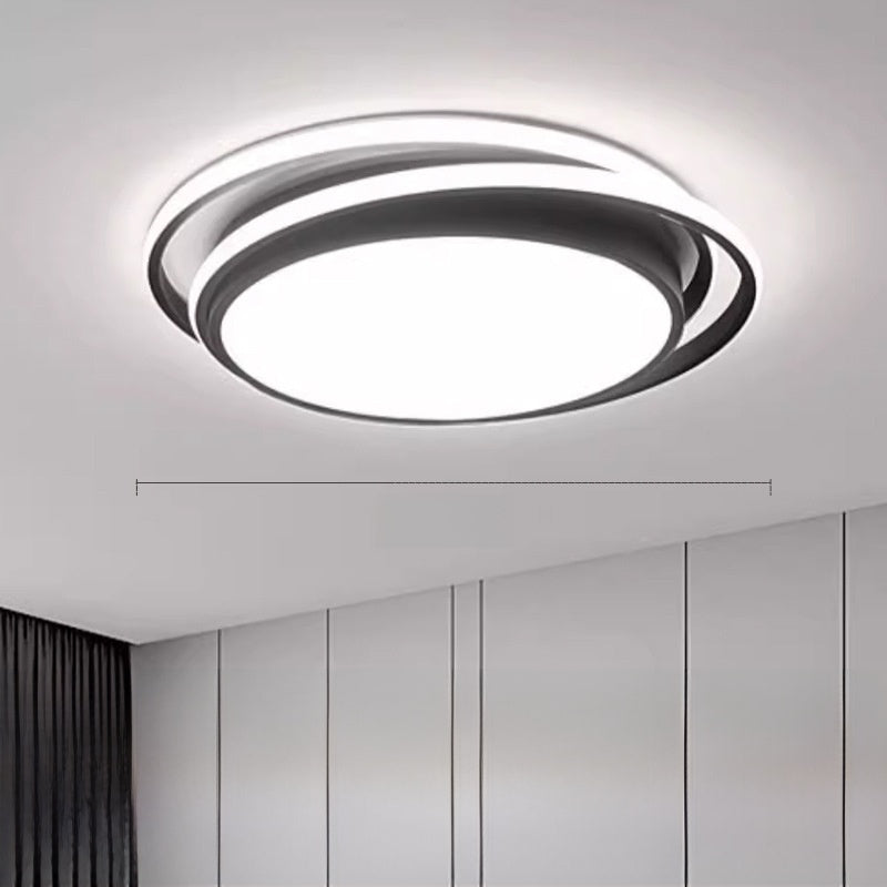 Minimalist LED Ceiling Light | Gourd-Shaped Flush Mount Lamp | Living Room Bedroom