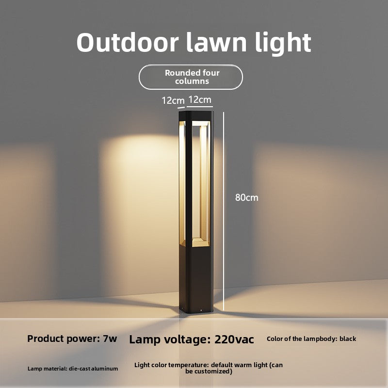 Modern Solar LED Lawn Light