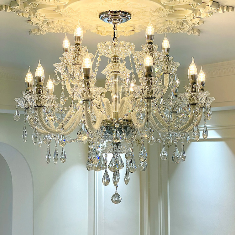French Style Crystal Chandelier Lighting Fixture