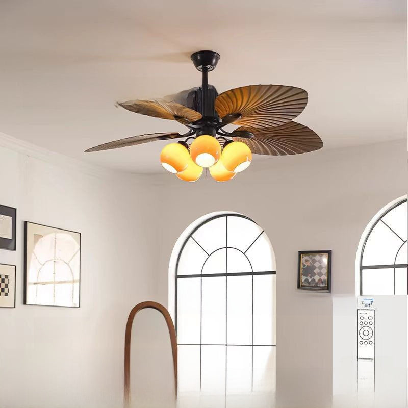 Medieval Style Ceiling Fan Light with Remote Control