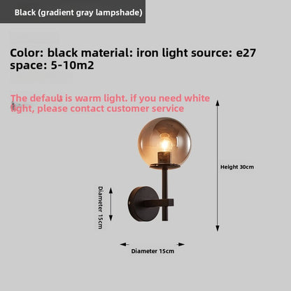 Ösedum Orb Brass Wall Sconce