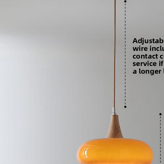 Scandinavian Wood Pendant Ceiling Light | Nordic Hanging Lamp | Dining Room Kitchen