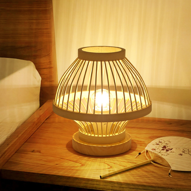 Bamboo Zen Table Lamp