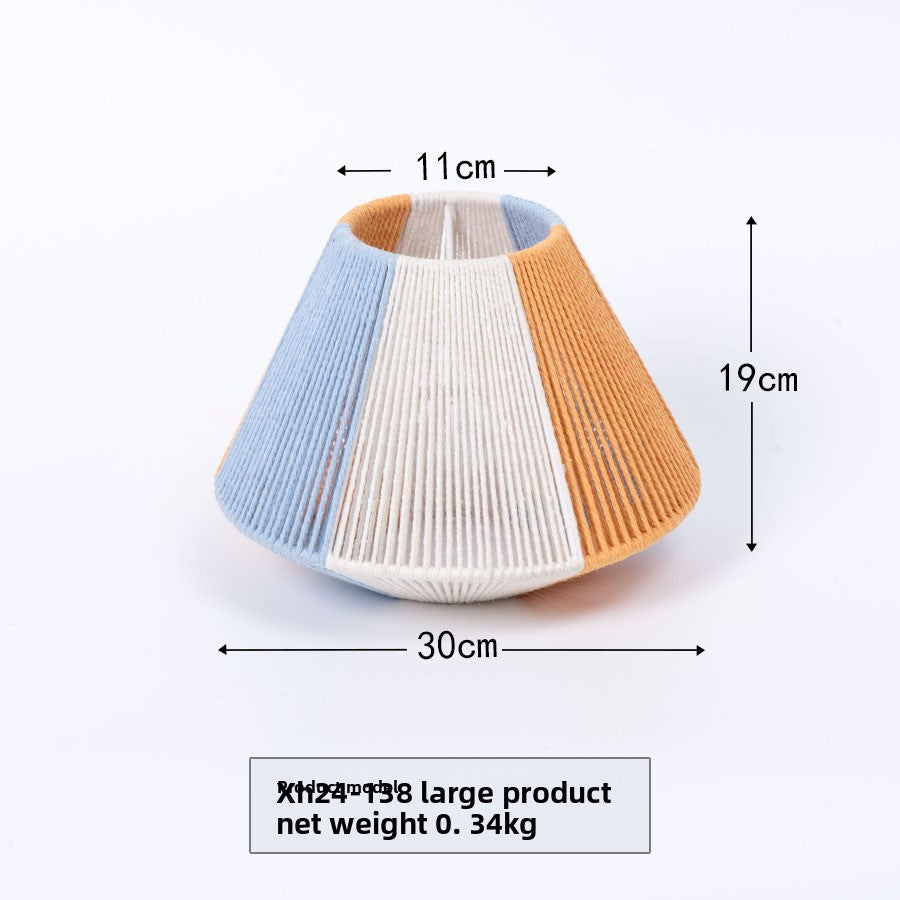 Woven Paper Rope Chandelier Lampshade