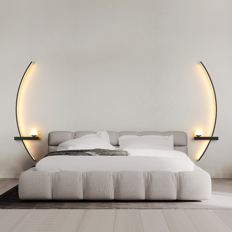 LED Swing Arm Wall Lamp | Adjustable Reading Sconce | Bedroom Hallway Bedside Light