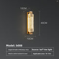 Waterproof Crystal LED Wall Light for Indoor Outdoor Use