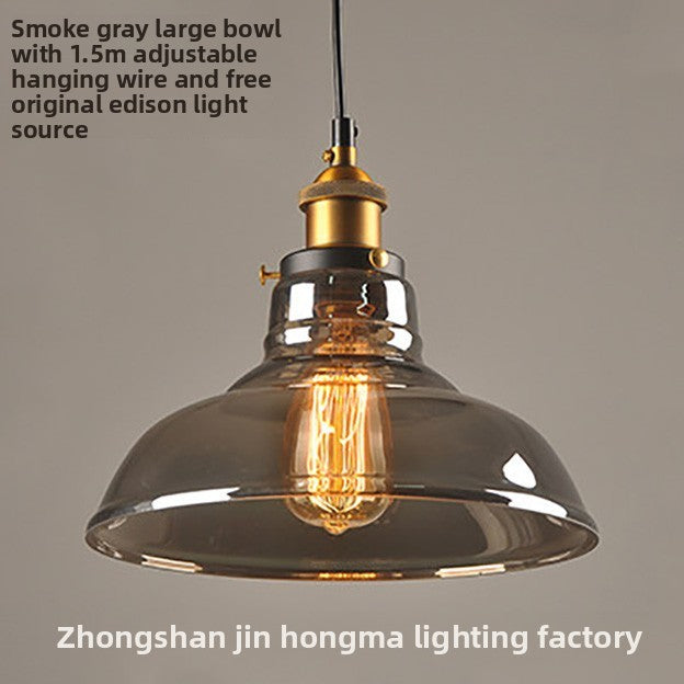 Retro Glass Globe Chandelier | Creative Hanging Pendant Light | Dining Room Cafe Bar